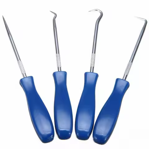 Car Remover Tool Set 4PCS/Set 135mm Tool O Ring Oil Seal Gasket Puller Remover Auto Car Pick and Hoo