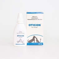 Oticon Ear Drops Medicine Ear Drops Fungus Bacteria Otitis Externa Earmites Mites Dog Cat Dog Cat 20