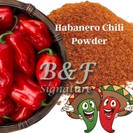 Habanero Powder 100g - 500g 墨西科 辣椒粉 Mexico Habanero Chili Powder Habanero Pepper Chili Powder Mexica