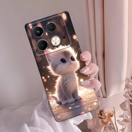 INFINIX NOTE 40S NEWEST 2024 ZELORA Fashion Case Cat Softcase INFINIX NOTE 40S Case INFINIX NOTE 40S