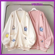 UNGU VINZELL- Cardigan BIG Size (S - XXXXXL 6XL) CUTE CAT MEAW ASTRONOT Korean Ulzzang Fashion Overs