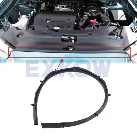 Front Hood Weatherstrip Rubber Sealing for Mitsubishi RVR ASX 2010-2019 GA1W GA2W GA3W GA4W GA6W GA8