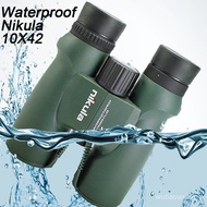 Binoculars Nikula 10X42 Waterproof LLL night vision binocular telescope Nitrogen-Filled Central Zoom