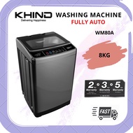 ✨READY STOCK✨ KHIND FULLY AUTO WASHING MACHINE (8/10/12KG) / MESIN BASUH  (WM80A/WM100A/WM120A) (MWM-7/MWM-13)