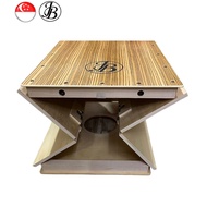 Jerubbaal C2 FOLDABLE Stowable Handmade Full Size Premium Cajon (Comes with Padded Bag)