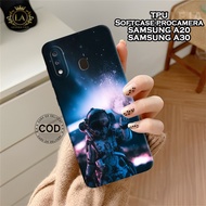 HP Latest Samsung A20 / A30 Case - Astronaut Fashion Case - Samsung A20 / A30 Softcase - Pro Camera 