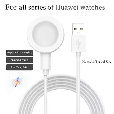 For Huawei Watch Charger Magnetic Charger GT6, GT5, GT4, GT3 Pro, Cyber Runner, GT 2022, Watch 5 4 3