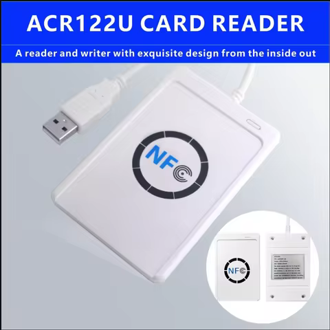 ACR122U RFID IC Smart Card Reader Contactless Writer Copier Duplicator Writable Clone NFC USB S50 13