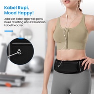 Premium Running Waist Bag - YT11 - Black