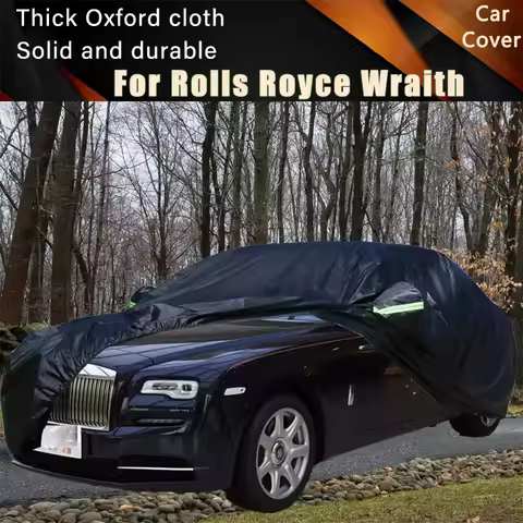 For Rolls Royce Wraith Car Full Outer Covers Outdoor Waterproof Dustproof Sun Rain Snow Protection E