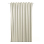 (IK) 210X250CM BENGTA BLOCK-OUT CURTAIN 1 PIECE BEIGE WITH HEADING TAPE