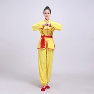 成人打鼓演出服装太极腰鼓舞龙舞狮服武术表演威风锣鼓龙灯服Adult drumming performance costumes: Tai Chi waist dance, dragon dance, lion costume, martial arts perfor 2.27