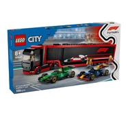 LEGO City F1 Truck with RB20 & AMR24 F1 Cars 60445 ของเล่นสำหรับเด็ก (#25464)