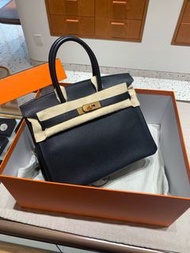 Hermes Birkin 30黑金 C