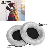PAPERNOTE 2PCS Replacement Ear Pads, Velvet Memory Foam Noise Isolation Ear Cushions, 100mm Soft and
