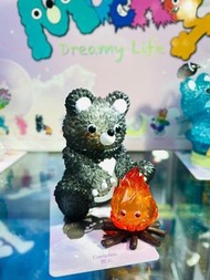 現貨 POP MART INSTINCTOY Muckey 大久保 慕奇的夢幻生活系列 GID 散款 夜光 Campfire