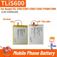 TLiS600 High Quality Phone Battery 3.8V 3300mAh For Alcatel TCL S720 S720T S750T S725T P728M I718M B