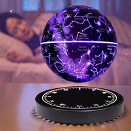 Precision Levitating Lamp Magnetic Levitation Globe LED Earth ,Floating Lamp Rotating Globe Bedside 