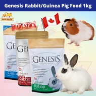Genesis Extruded Premium Rabbit Food Guinea Pig Food / Alfalfa Timothy Rabbit Food 1kg