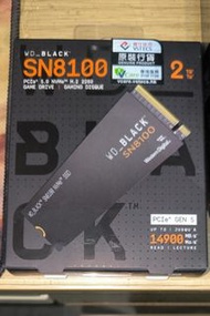 WD_BLACK SN8100 PCIe 5.0 NVMe M.2 2280 Gaming SSD (Without Heatsink) 2TB