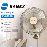 Sanex 18" Wall Fan FW-1878 | 18 inch wall fan in FW1878 aluminum iron