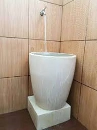 Bak Mandi Terazzo Bak Mandi Minimalis Unik Tipe Gelas