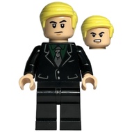 Original Lego Harry Potter - Draco Malfoy (Black Suit, Slytherin Tie, Neutral / Angry) 76405 Minifig