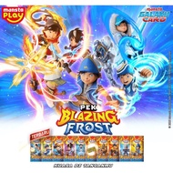 🔥BOBOIBOY Galaxy Card Pek Blazing Frost Kad Trading Card Game TCG - 1 set