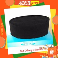 Black cap black cap prayer equipment/ black songkok/