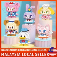 Mini Blok Bangunan Nano Kartun Mainan Pendidikan untuk Kanak-Kanak Hadiah Hari Jadi Mini Bricks