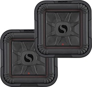2) KICKER 46L7T102 10" 1000w L7T Car Subwoofers Solo-Baric Subs L7T102 DVC 2-Ohm