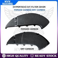 [HYPERTECH] CVT FILTER COVER- FORGED CARBON (NVX/NMAX)/ DRY CARBON (NVX/NMAX)