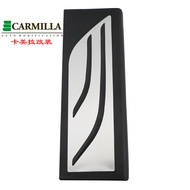 Bàn Đạp Xe Hơi Bằng Thép Không Gỉ Cho BMW X3 G01 X4 G02 2019 2020 Phụ Kiện Nắp Bàn Đạp Chân Ga Phanh