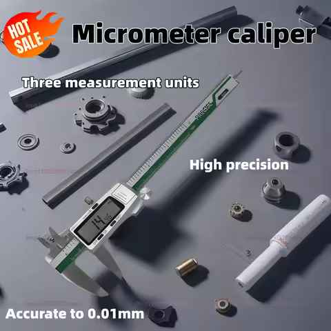 150mm Stainless Steel Digital Caliper with Zero Setting High Precision 0.01mm 6 Inch Thickness Gauge