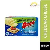 BEGA CHEDDAR CHEESE 500GM / KEJU CHEDDAR 500GM