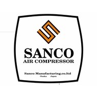 Sanco sticker 19x19cm