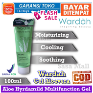 Bayar Di Tempat Original Wardah Aloe Hydramild Multifunction Gel 100ml Aloevera Gel Lidah Buaya Serb