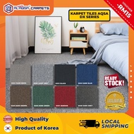 Aqsa Karpet Tiles Petak DX Plain Tebal 5-6mm Murah Carpet Tiles Office Bedroom Living Room