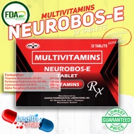 NEUROGEN-E LIKE | NEUROBOS-E | Vitamin E and B Complex 32 Tablets - Relief from Nerve Damage