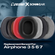 Earpad Ear Cushion Earcup Sonicgear Airphone 3 5 6 7 Foam Premium Foam