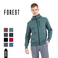 Forest Stretchable Cotton Casual Hoodie Men Jacket | Jaket Lelaki - 30353