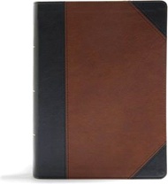 4285.Holy Bible ― Csb Study Bible, Black/Tan Leathertouch