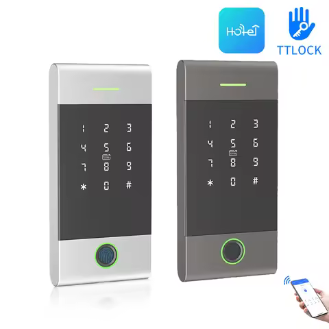 Rainproof TTLock TTHotel APP Remote Control Smart Standalone Access Controller Reader Support Card P