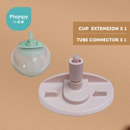 Phanpy Wearable Breast Pump Accessories - Cup Extension with Tube Connector