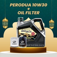Perodua 10W30 Mineral Genuine Engine Oil (3Liter) Kancil , Kelisa , Kenari , Axia/Bezza ,Viva , Alza
