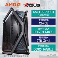 【hd數位3c】AMD R9十六核 華碩創世神(R9 7950X/X670E/RTX4090/2TB/16*2)