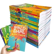 JJTAN 24 books Fictional Roald Dahl story collection soft bound books