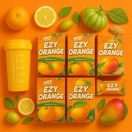 EZY ORANGE CLEAR STOCK LEMAK | JIMAT | KURUS | PERCUMA SHAKER | EZY ORANGE EO 4 KOTAK + 1 BOTOL🔥POST