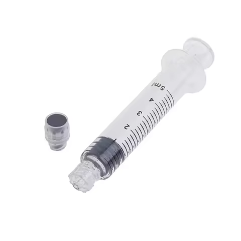 1pcs Glass Syringe Luer Lock Syringe Borosilicate Glass Prefillable Syringe