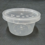 4oz round container/fc90 penutup dan badan tebal 50set